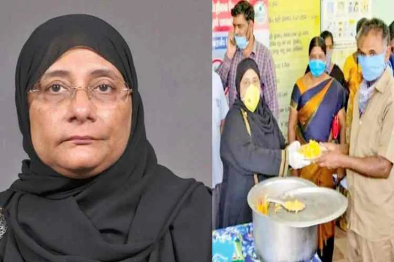 minister Nilofer Kafeel meeting person affect covid-19 positive, minister Nilofer Kafeel, அமைச்சர் நிலோபர் கபில், அமைச்சர் நிலோபர் கபில் சந்தித்த நபருக்கு கொரோனா, கொரோனா வைரஸ், திருப்பத்தூர் மாவட்டம், வாணியம்பாடி, covid-19 postive confirm in vaniyambadi, latest coronavirus news, tamil nadu latest coronavirus news, latest tamil nadu coronavirus news, coroanvirus, covid-19, vaniyambadi, Tirupathur district