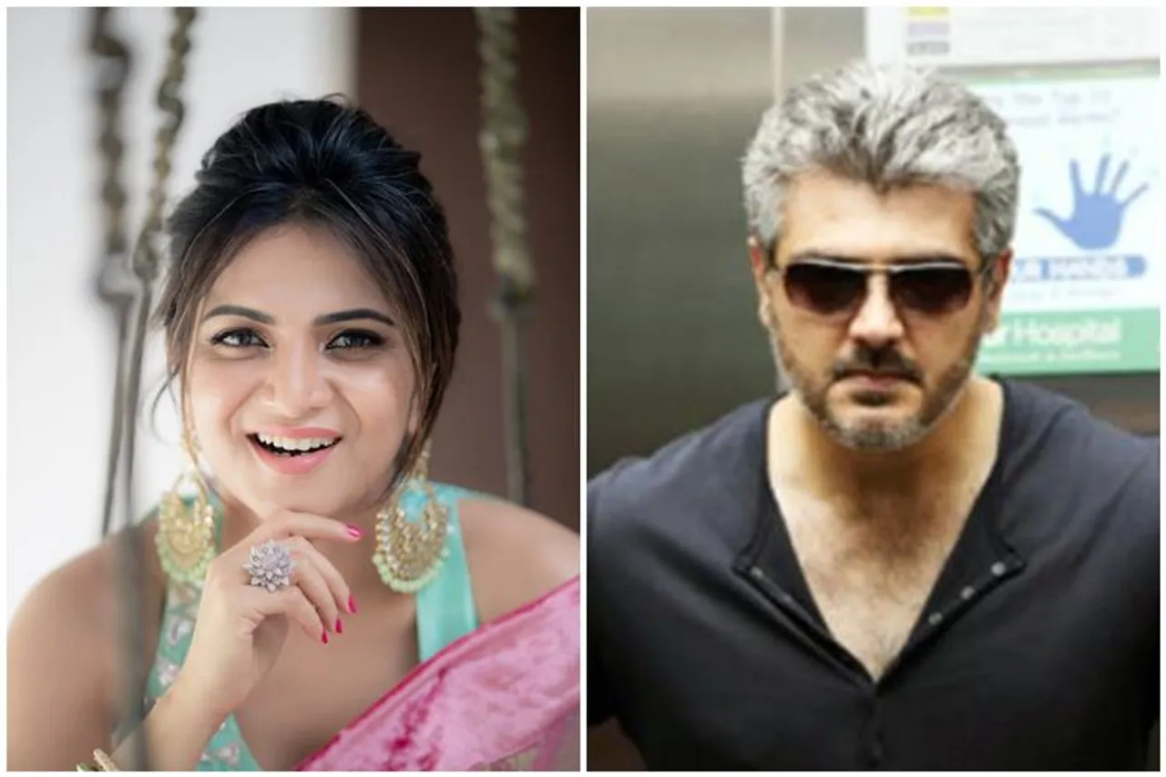 vijay tv anchor dd shares wishes video ajith birthday, vijay tv fame dd, dd dhivyadarshini, அஜித், அஜித் பிறந்தநாள், டிடி, திவ்யதர்ஷினி, விஜய் டிவி பிரபலம் டிடி, வைரல் வீடியோ, ajith birthday, viral video, tamil cinema news, latest tamil cinema news, ajith birthday wishes video