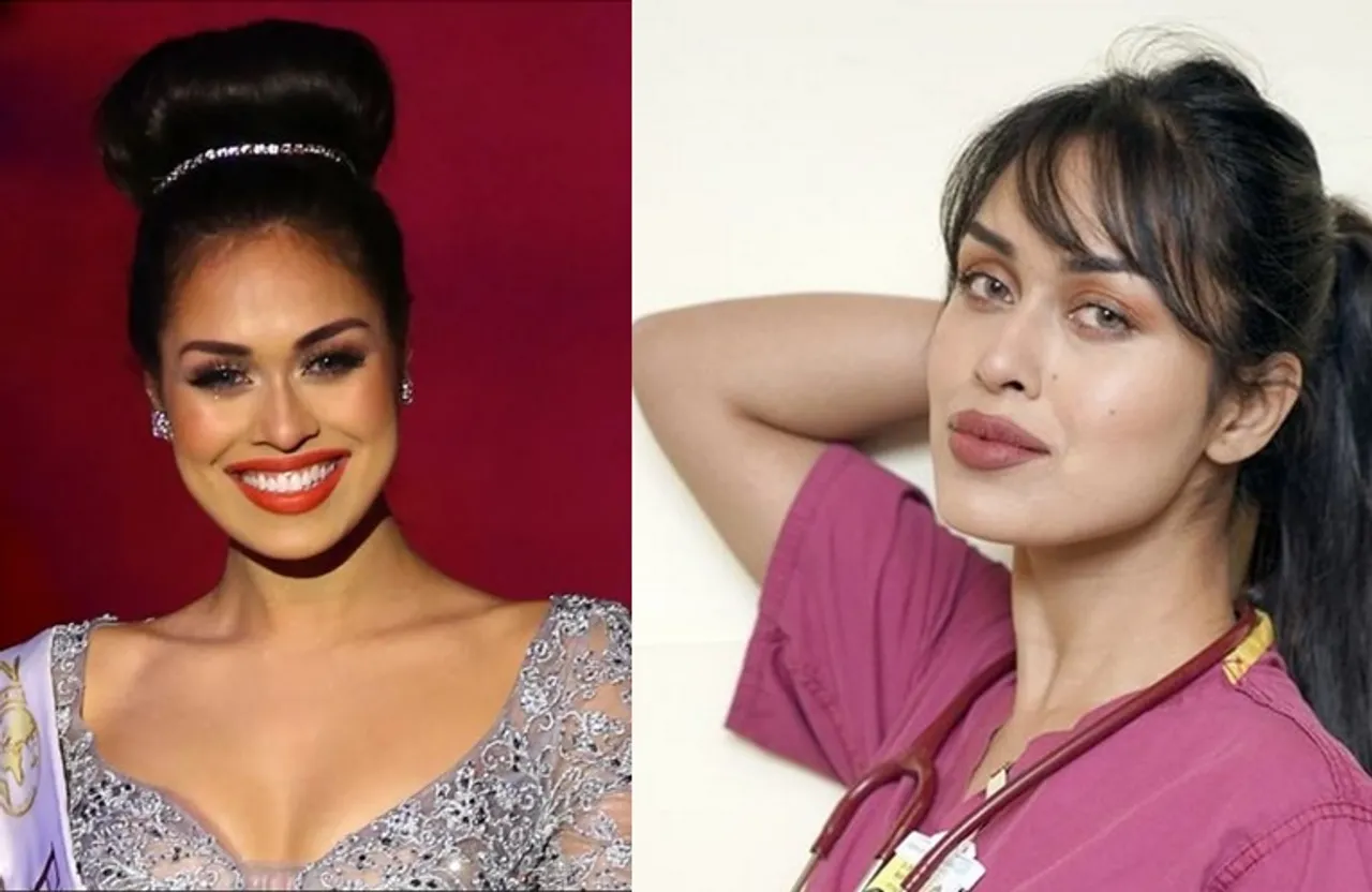 Miss England 2019 Bhasha Mukherjee is reporting for hospital duty