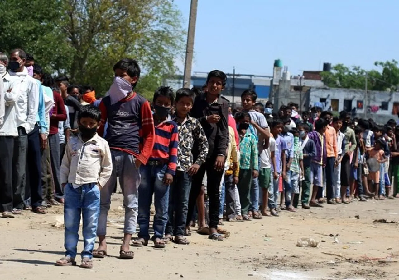 Rajasthan Bans taking photos while providing ration and foods to poor