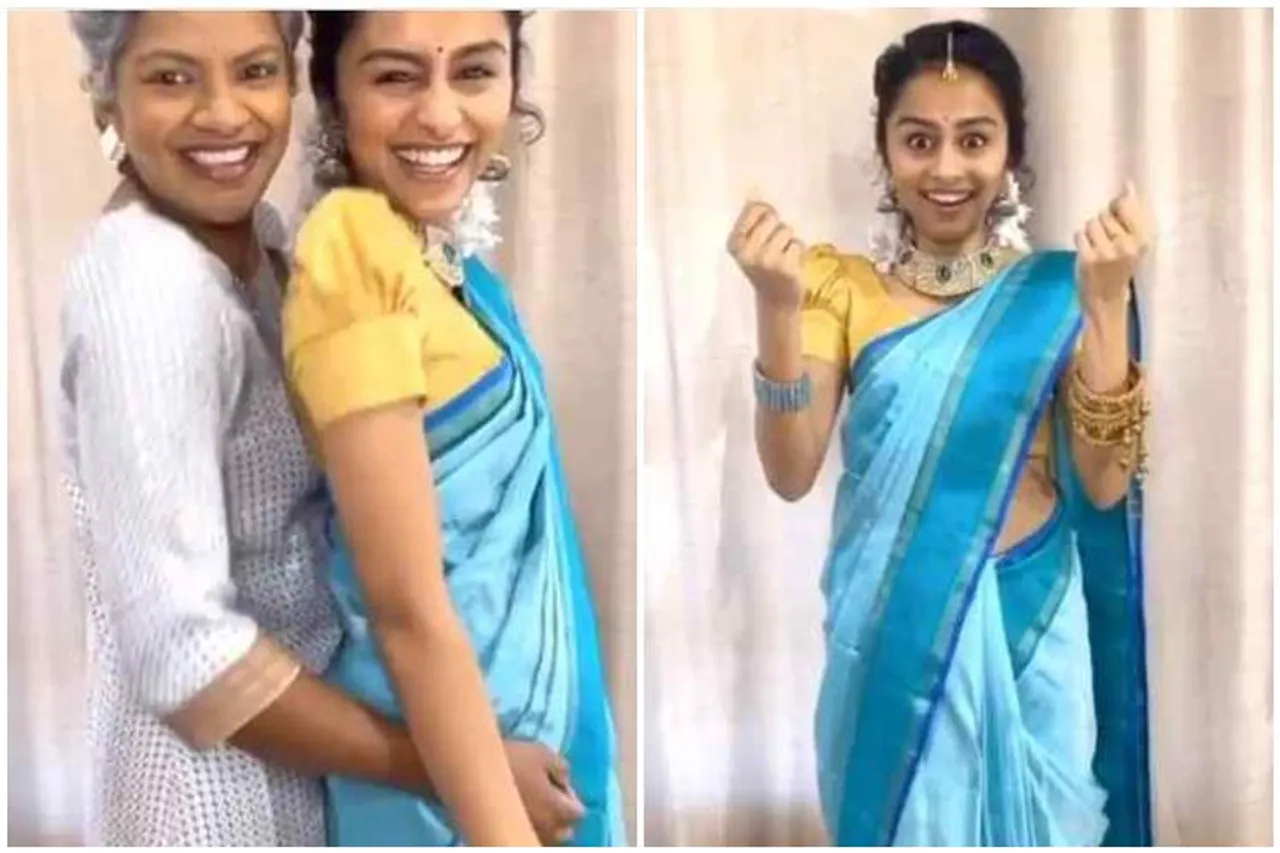 vijay tv super singer fame singer pragathi guru dance, பாடகி பிரகதி, பிரகதி குரு நடனம், வைரல் வீடியோ, viral video, pragathi and her mummy dance for vaathi coming song, pragathi guru dance viral video
