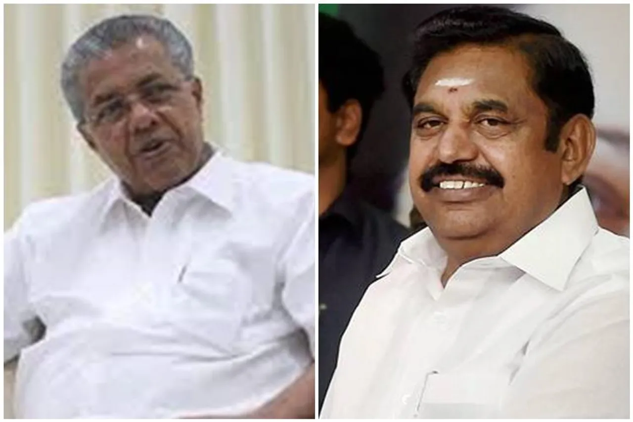 kerala cm pinarayi vijayan, tamil nadu cm edappadi k palaniswami, pinarayi vijayan cm palaniswami shares warm friendship, பினராயி விஜயன், எடப்பாடி பழனிசாமி, கேரளா, தமிழகம், pinarayi vijayan cm palaniswami shares fraternity, corona virus, lock down india, கொரொனா வைரஸ், kerala lock down, tamil nadu lock down