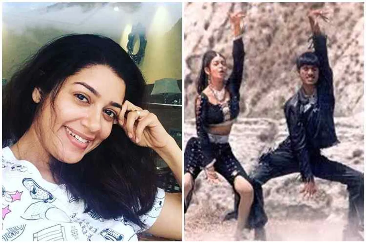 actress chaya singh, chaya singh dance again for manmatha rasa song, thiruda thirudi movie, viral video, மன்மத ராசா, திருடா திருடி, சாயா சிங், Thiruda Thirudi, shiva shankar master, manmatha rasa, Dhanush, dance, Chaya Singh, chaya singh instagram