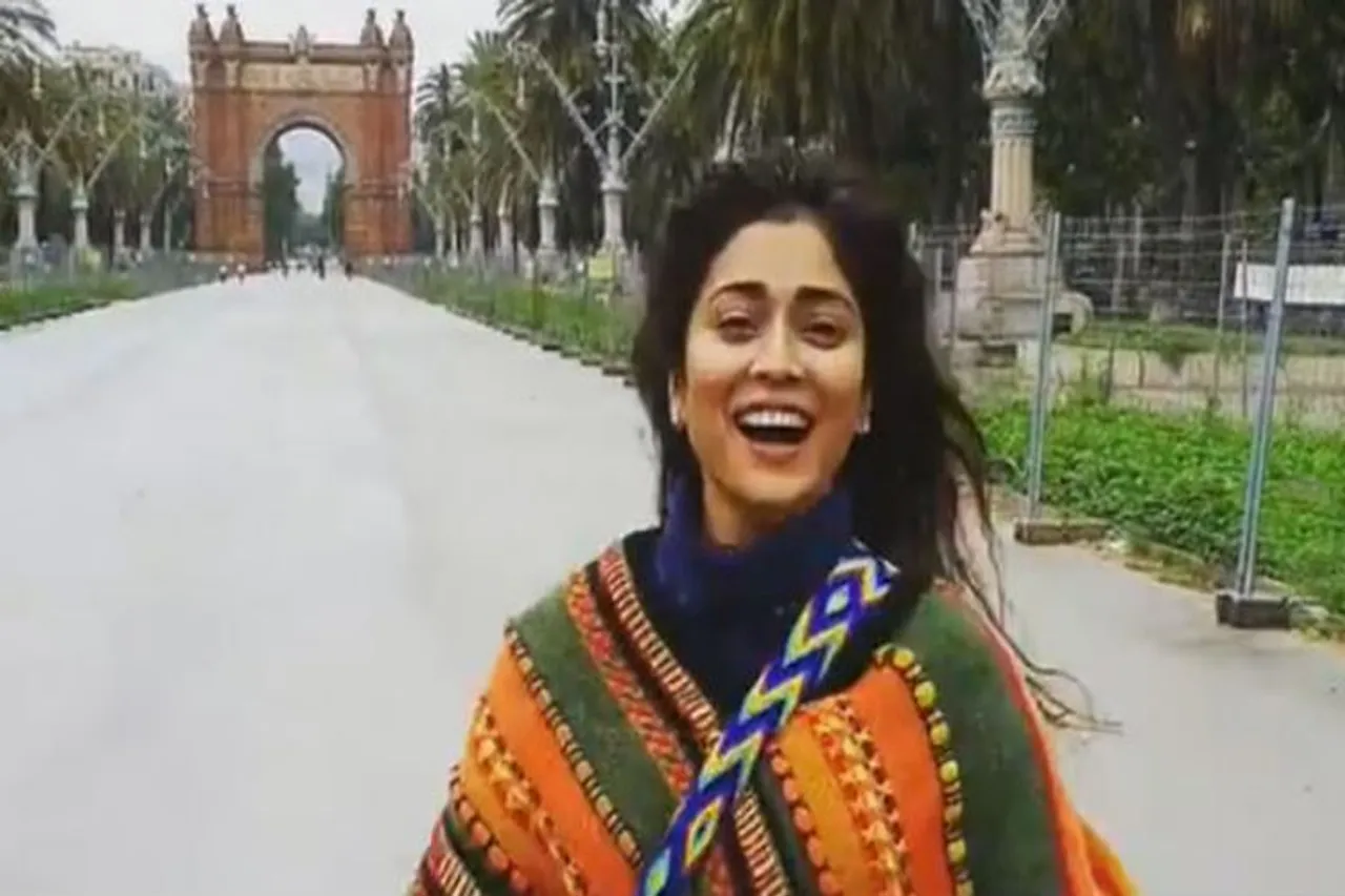 Shriya saran rainy dance, mazhai tamil movie song