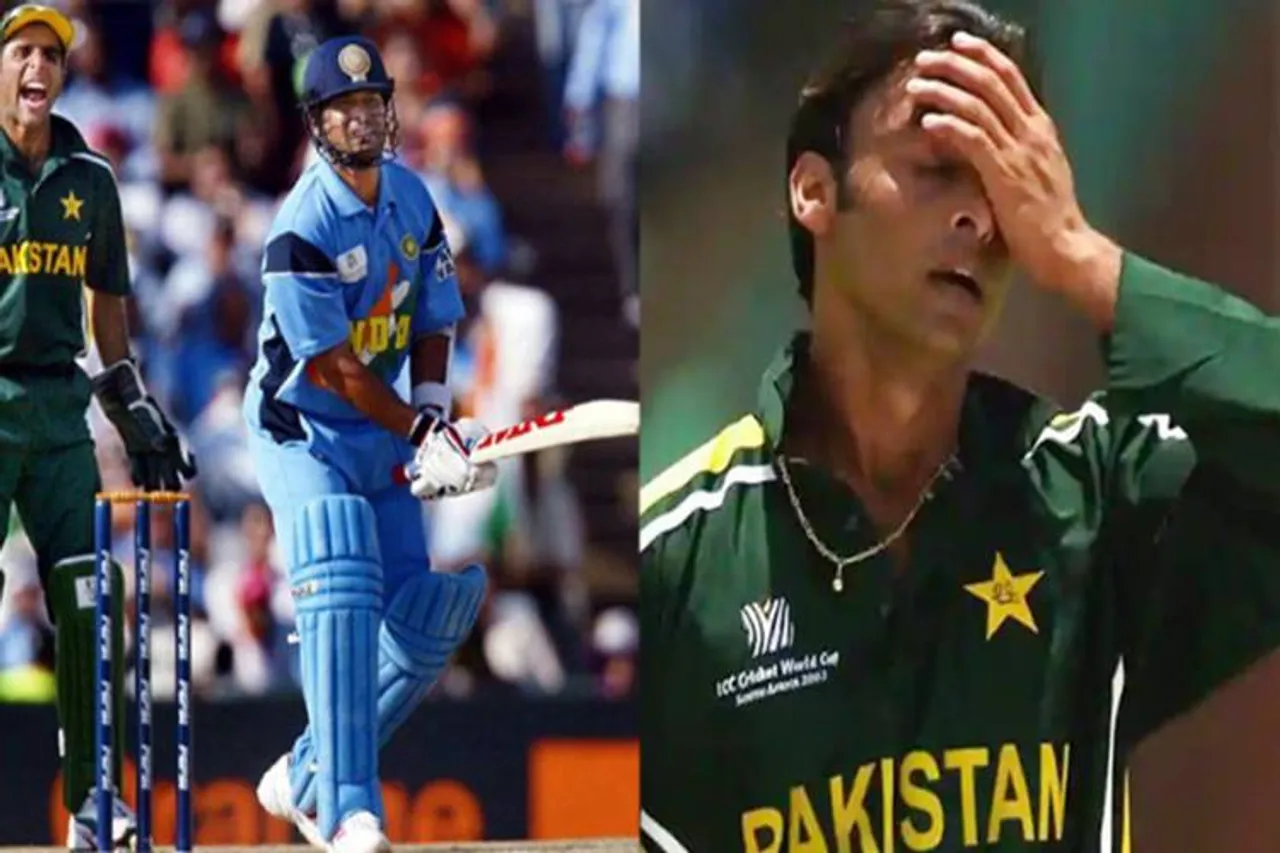 sachin tendulkar shoaib akhtar, shoaib akhtar sachin tendulkar 2003 world cup, shoaib akhtar sachin tendulkar world cup hundred, sachin tendulkar 98 vs pakistan in world cup, sachin 98 pakistan, cricket news, கிரிக்கெட் செய்திகள், விளையாட்டு செய்திகள், சச்சின், சோயப் அக்தர்
