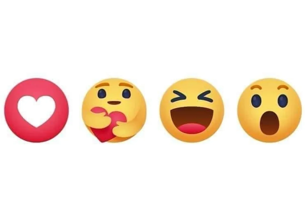 Facebook 7th reaction emoji care emoji added in FB