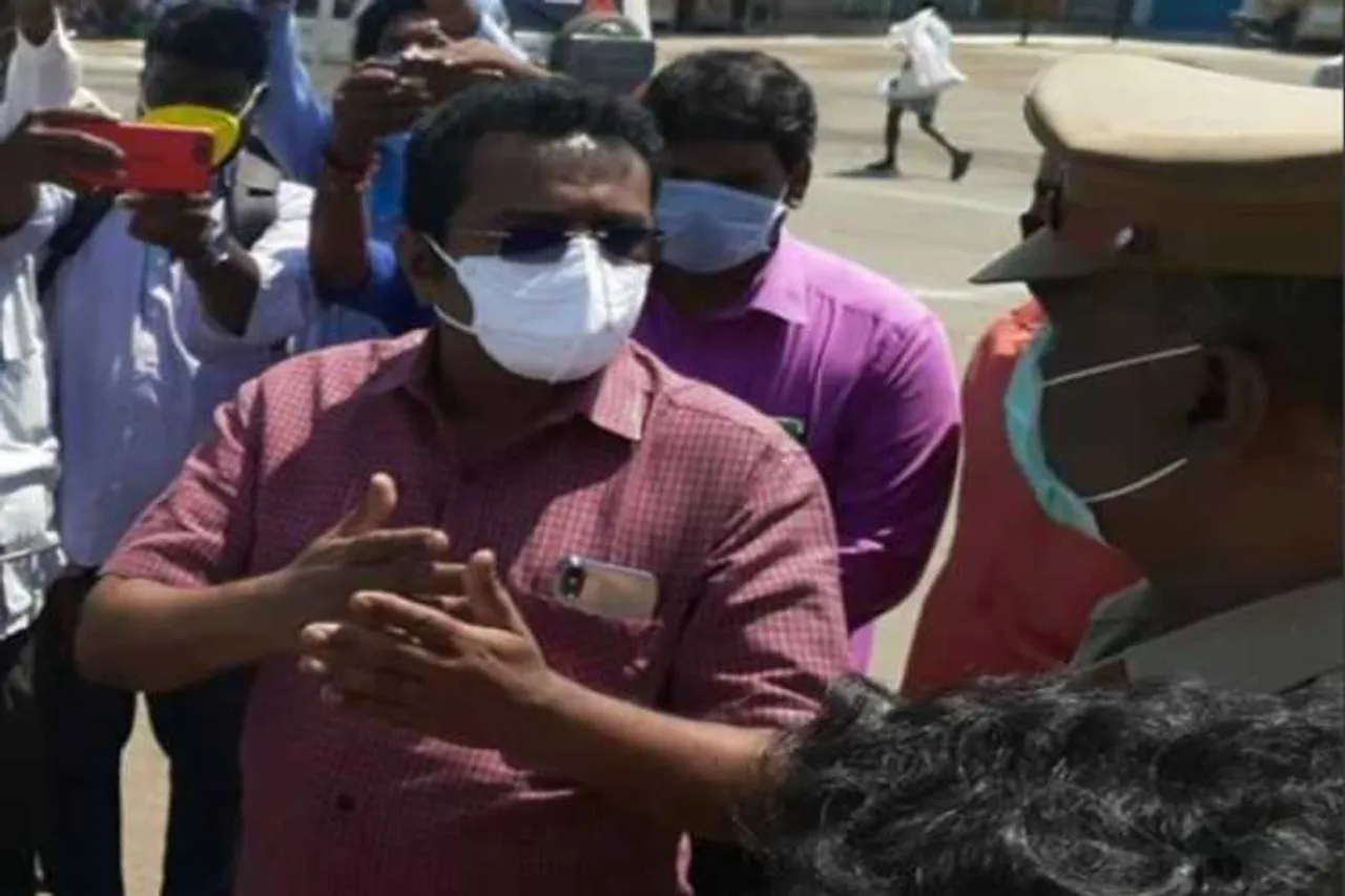 குவாரன்டைனில் திமுக எம்பி: சிபாரிசு கடிதம் பெற்றவருக்கு கொரோனா