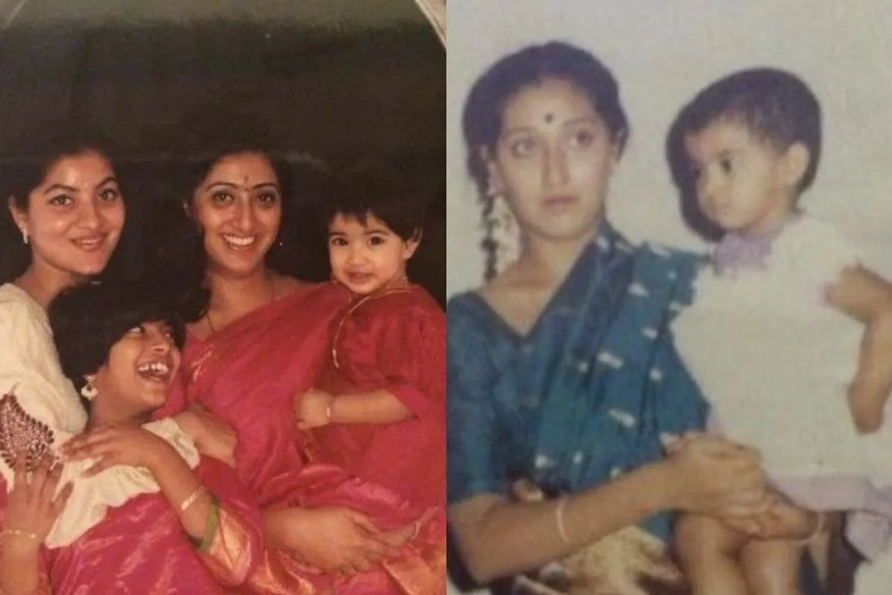 varalakshmi sarathkumar childhood images
