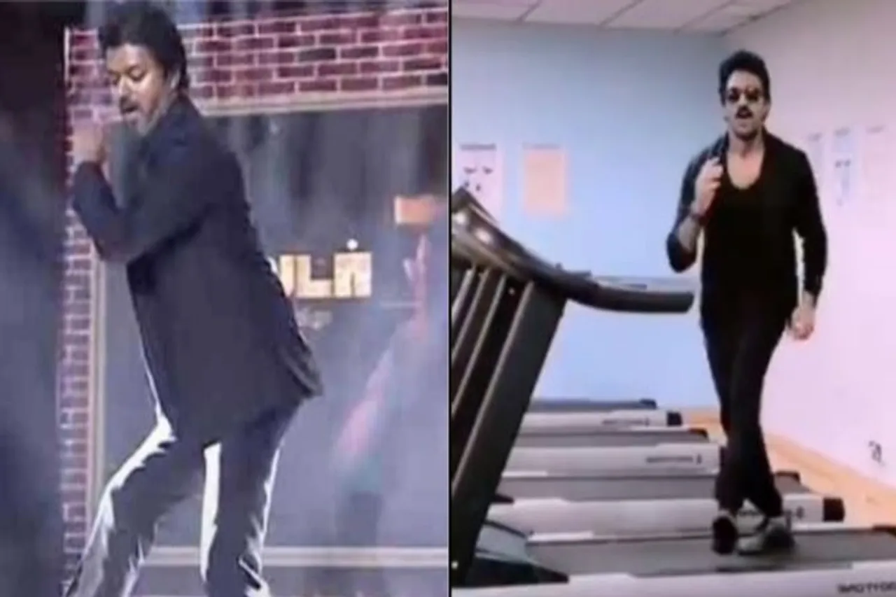 Thalapathy Vijay Vaathi Coming, Ashwin K Kumar tredmill dance