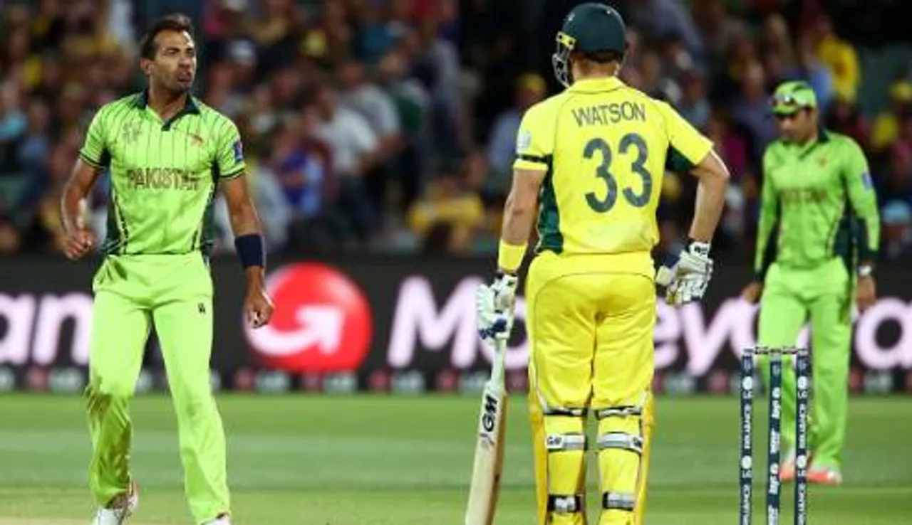 watson vs wahab riaz cwc 2015 video cricket news - கிரிக்கெட் செய்திகள்