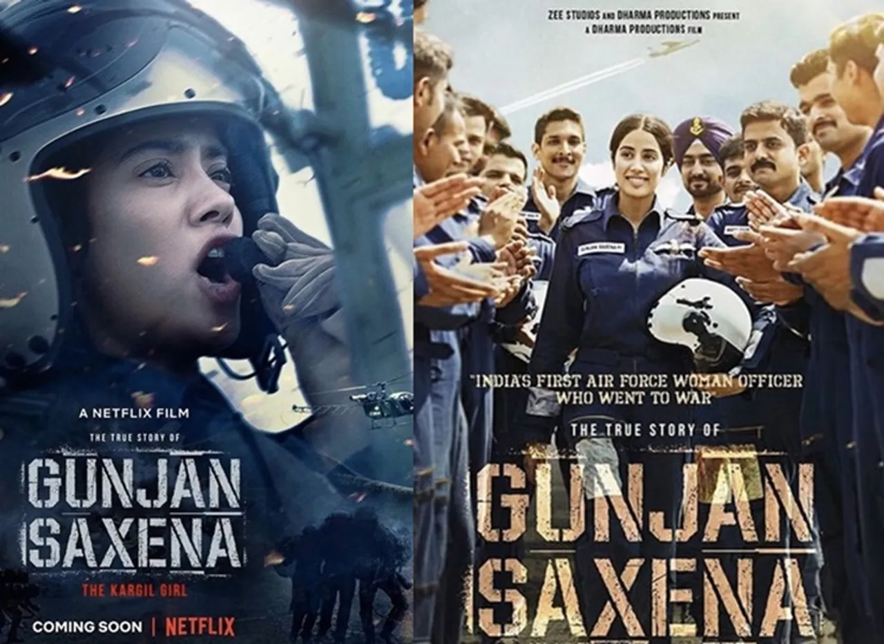 Janhvi Kapoor as Gunjan Saxena the Kargil girl