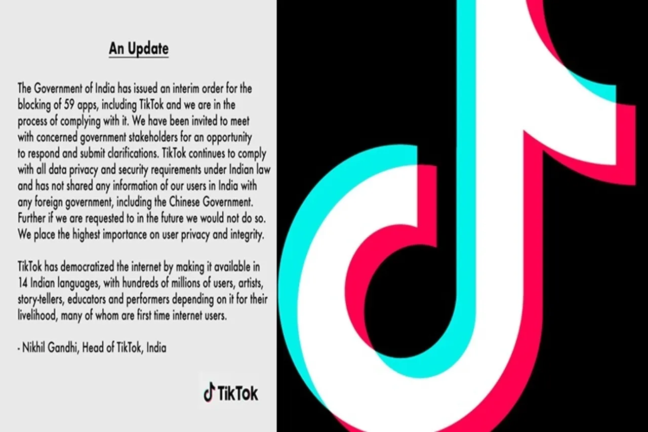 TikTok on India's ban on TikTok ; Google playstore removed TikTok, Helo