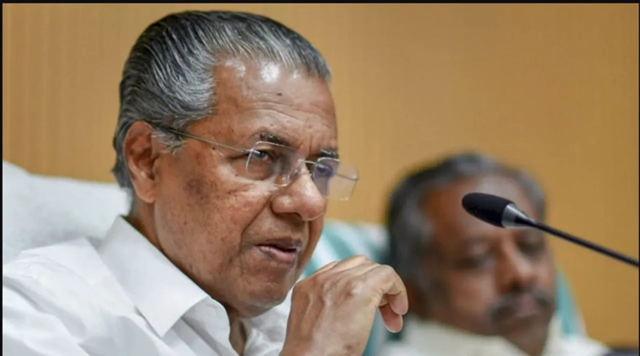 Pinarayi vijayan's displeased reply in a press meetPinarayi vijayan's displeased reply in a press meet