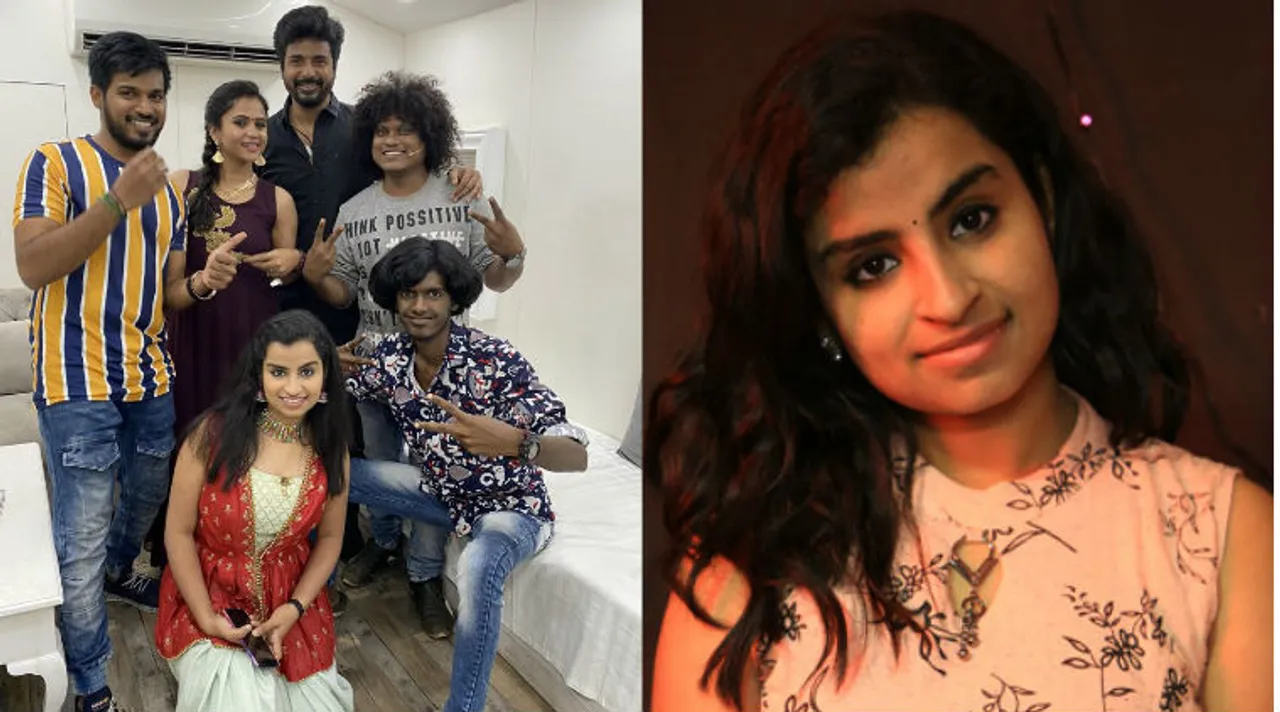 vijay tv cook with comali shivangi