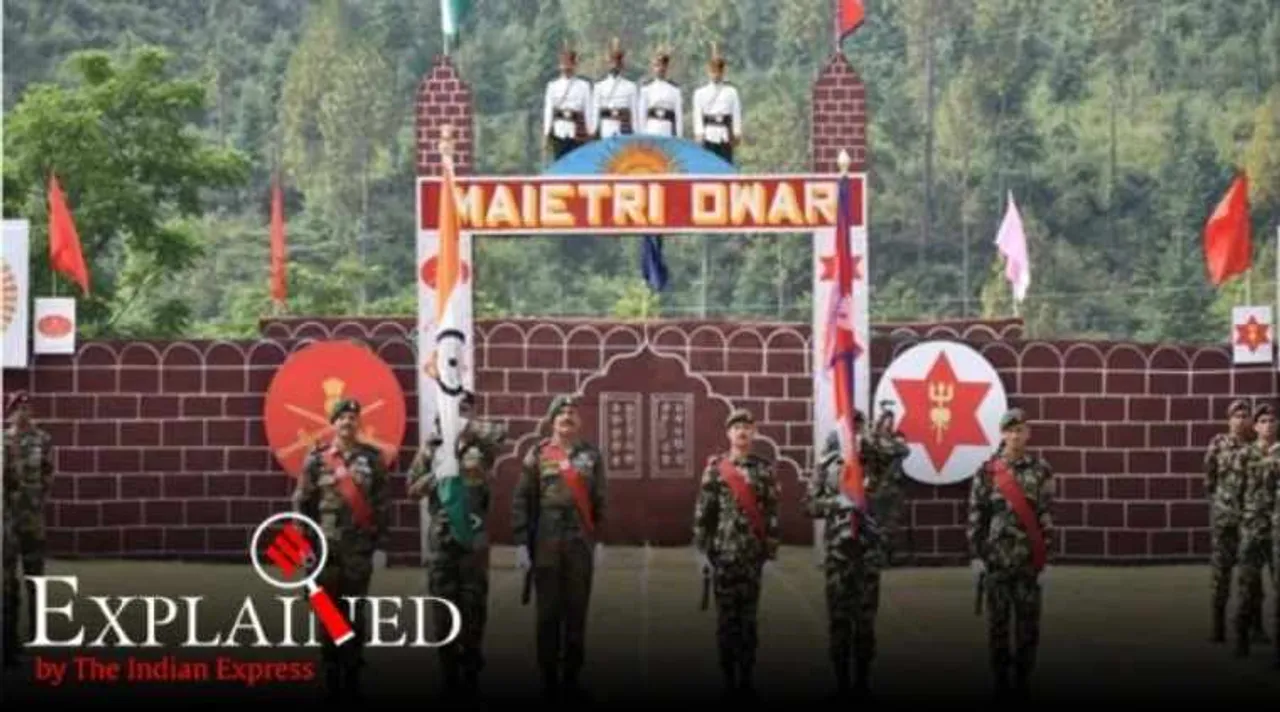 Indian army, British India, India Nepal military ties, India Nepal armies, India Nepal military relations, India Nepal dispute, KP Oli India, India Nepal military, Express Explained