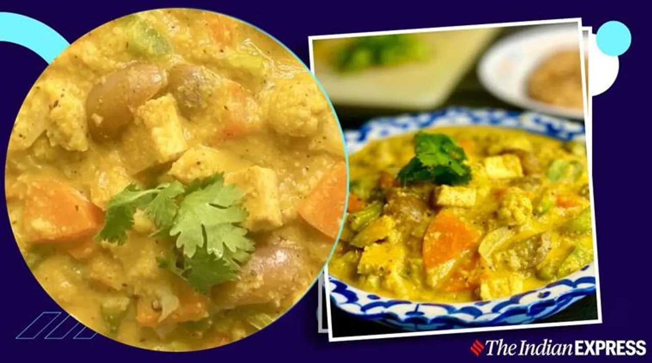 Easy Veg Kuruma Recipe in Tamil, Veg korma