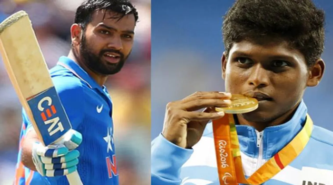 மாரியப்பன் தங்கவேலு, ரோஹித் ஷர்மா உள்ளிட்டோர் கேல் ரத்னாவுக்கு பரிந்துரை