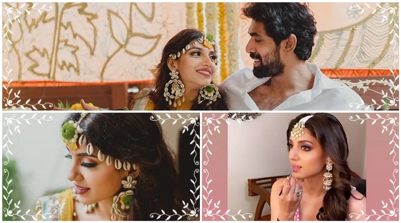 Rana Daggubati and Miheeka Bajaj’s haldi and mehendi ceremony photo gallery