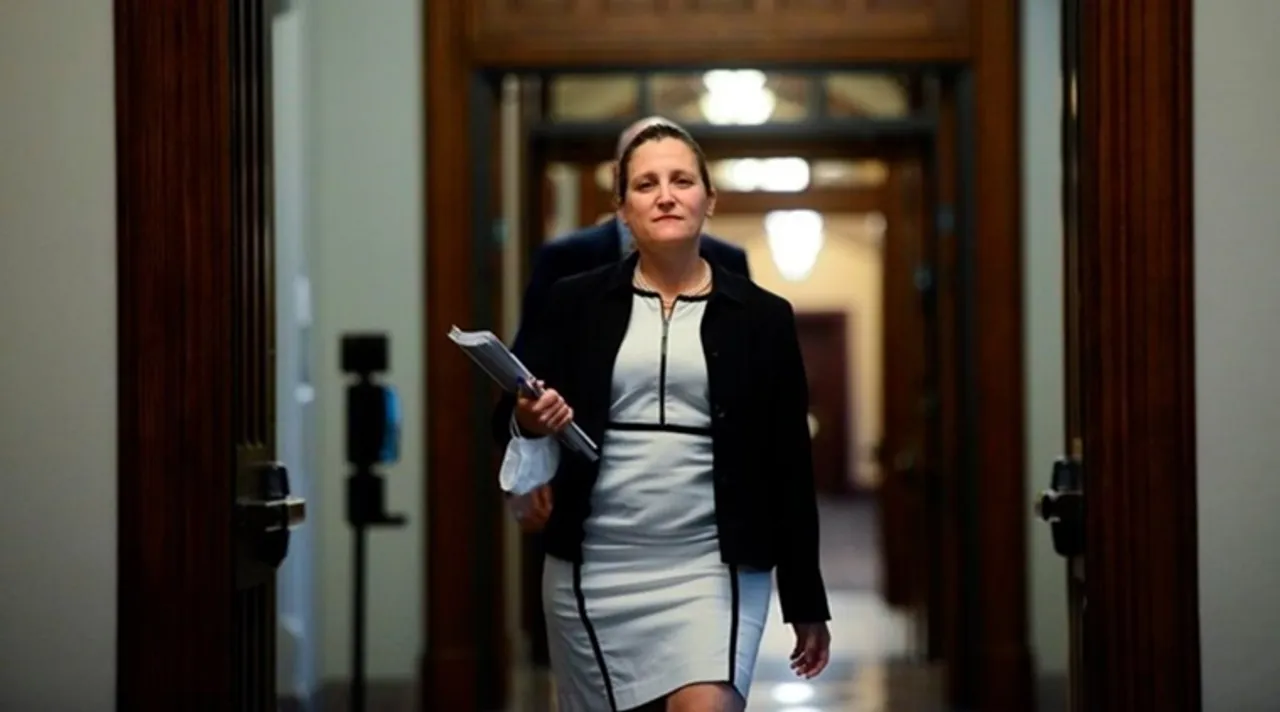 Chrystia Freeland named Canada's first female finance minister