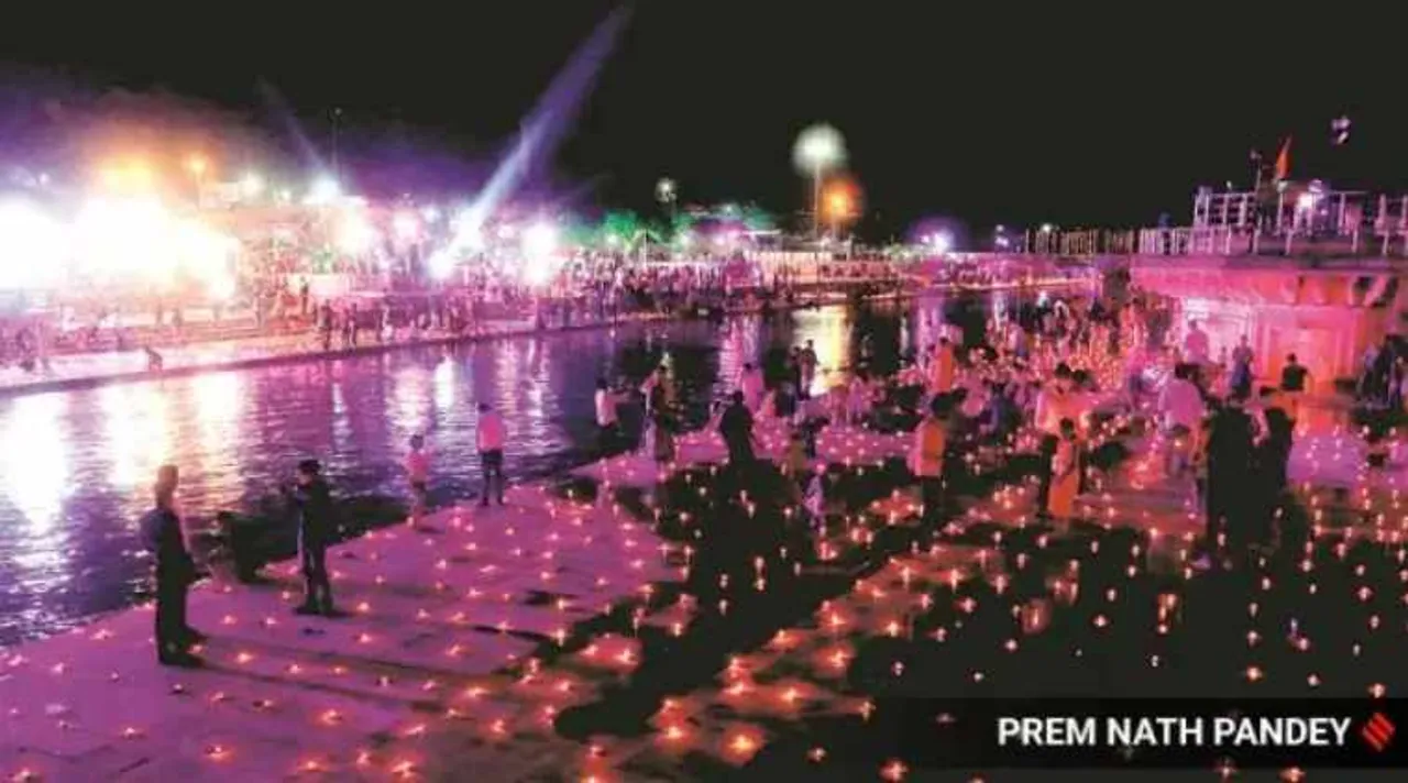 . ayodhya ram temple, ayodhya temple bhumi pujan, ayodhya temple bhumi pujan news, ayodhya news, indian express