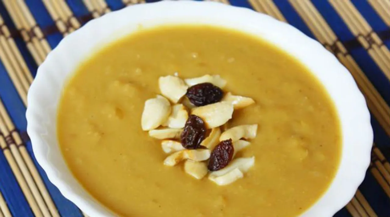 pasi paruppu payasam recipe tamil