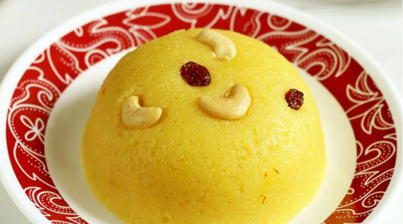 rava kesari recipe rava kesari in tamil