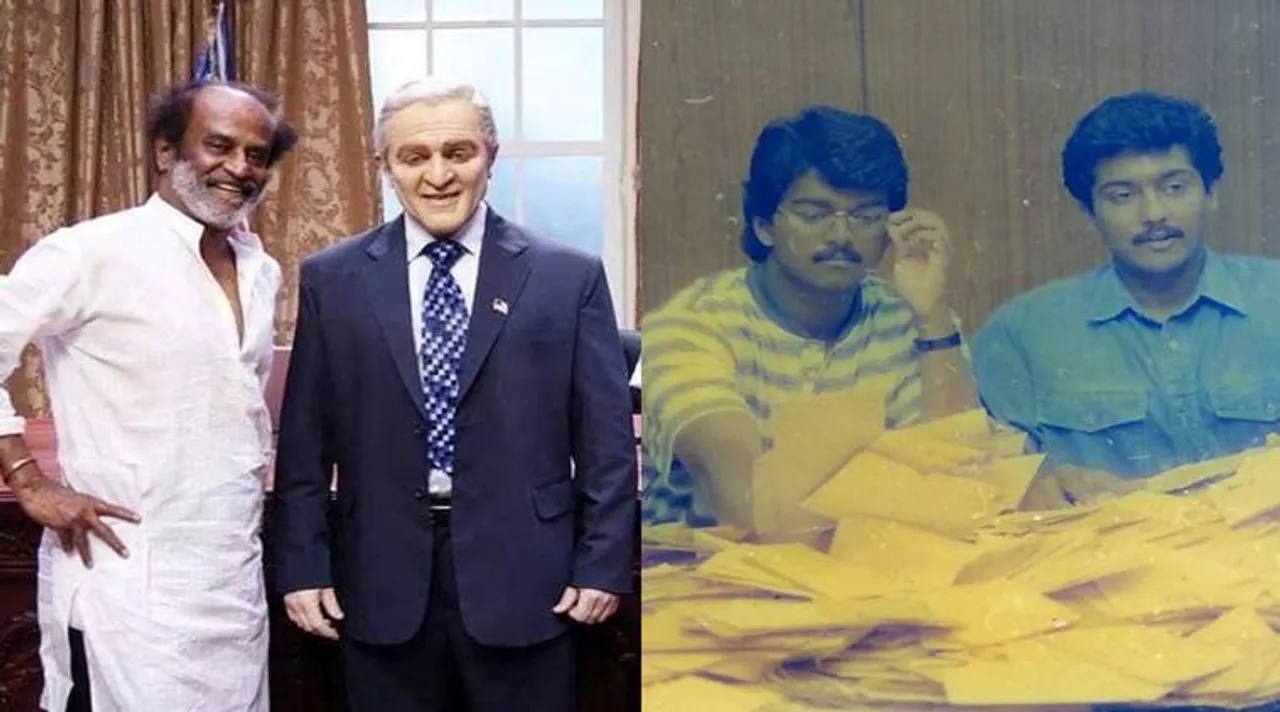 Tamil Cinema Celebrities Unseen Shooting Spot Stills