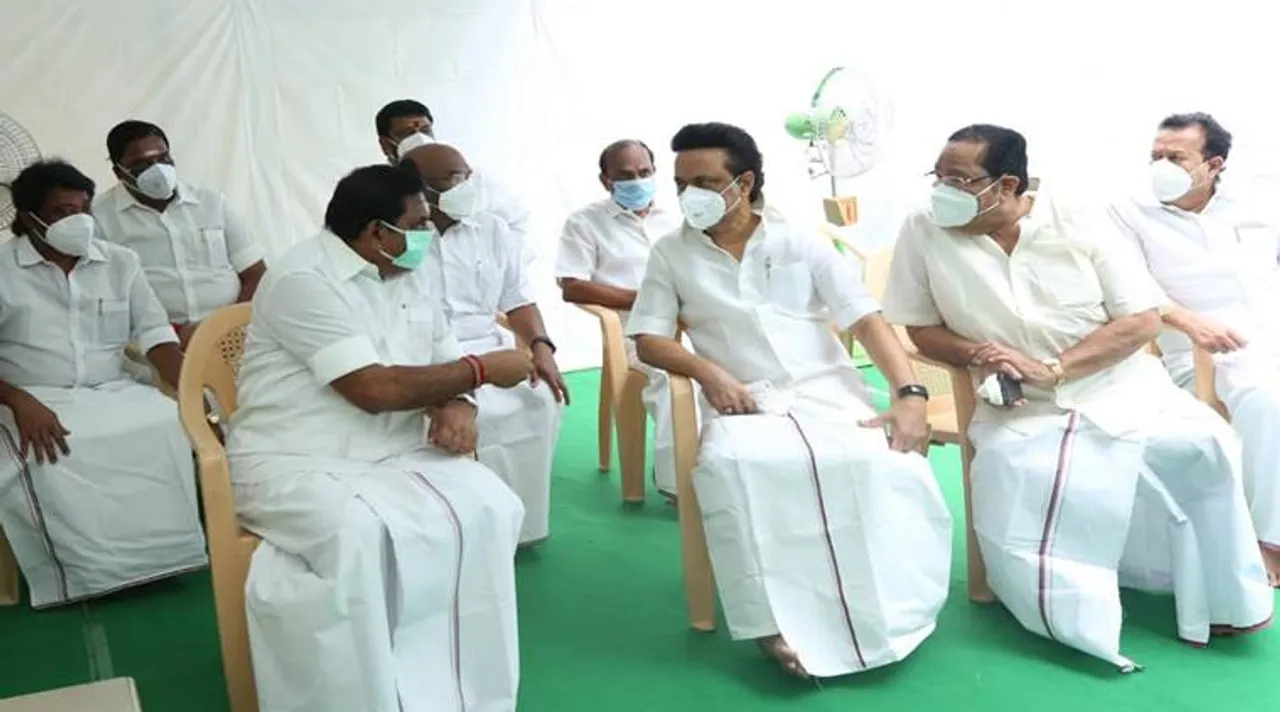 MK Stalin Edappadi Palaniswami Meeting