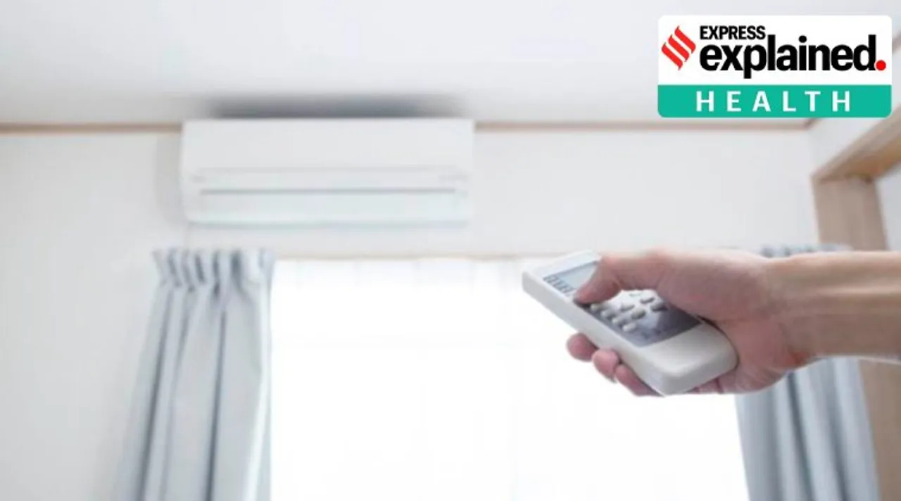 ventilation system covid 19, coronavirus ventilation system, கோவிட்-19, கோவிட்-19 பரவலில் காற்றோட்டத்தின் பங்கு, கொரோனா வைரஸ், கேம்பிரிட்ஜ், புத்ய ஆய்வு, spread of coronavirus, covid 19 air conditioning system, office ventilation, ventilation in office spaces, tamil indian express