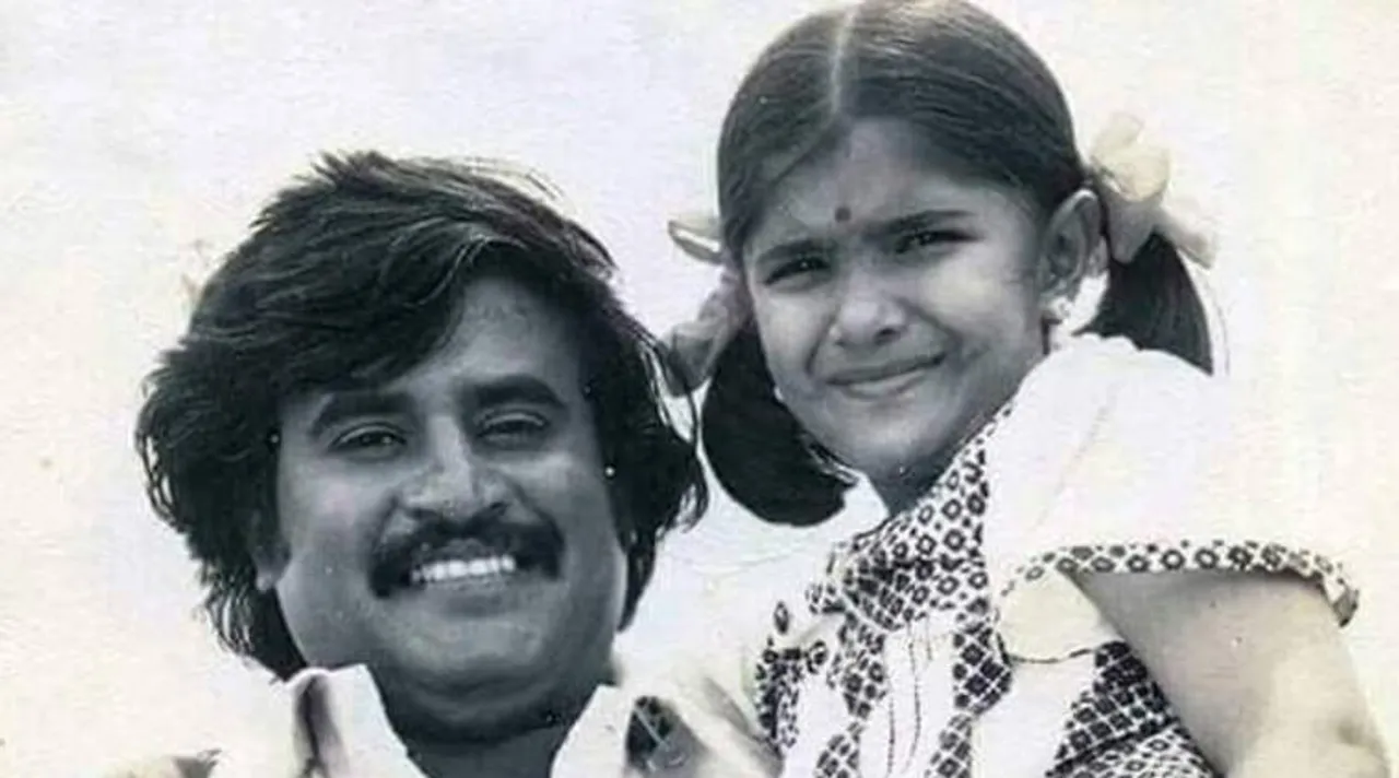 singer anuradha sriram with rajinikanth, singer anuradha sriram as little girl with rajin throw back photos, ரஜினிகாந்த் உடன் அனுராதா ஸ்ரீராம், குழந்தையாக அனுராதா ஸ்ரீராம், ரஜினி அனுராதா ஸ்ரீராம் புகைப்படம் வைரல், anuradha sriram rajinikanth throw back photo, rajini anuradha sriram photos goes viral, tamil cinema, playback singer anuradha sriram, trending photo, viral photo news