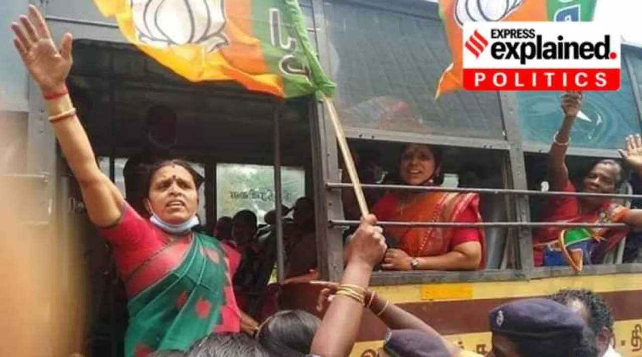 Tamil Nadu Manusmriti controversy, Thirumavalavan BJP Manusmriti, BJP Manusmriti controversyy Tamil Nadu, திருமாவளவன், விசிக, மனுஸ்மிரிதி சர்ச்சை, அதிமுக, பாஜக, Thirumavalavan Tamil Nadu, AIADMK Tamil Nadu, thirumavalavan vck, tamil nadu bjp manusmiriti controversy, dmk, vck, bjp