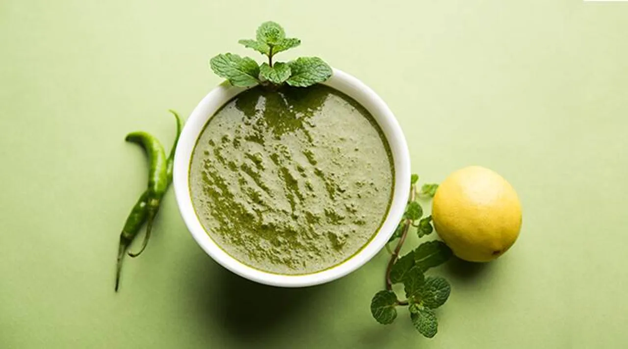 chutney recipes mint chutney recipes in tamil