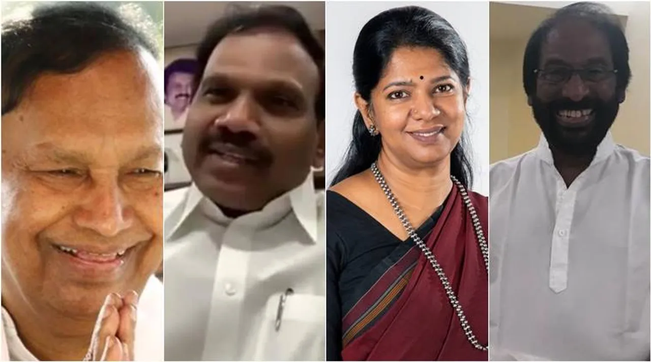 dmk formed elction promise statement making team, dmk elction statement, திமுக, திமுக தேர்தல் அறிக்கை தயாரிப்புக் குழு, கனிமொழி, ஆ ராசா, திருச்சி சிவா, டி ஆர் பாலு, துரைமுருகன், திமுக தேர்தல் அறிக்கை, 2021 tn assembly election, tr baalu, a raja, kanimozhi, tiruchi siva, a ramasamy