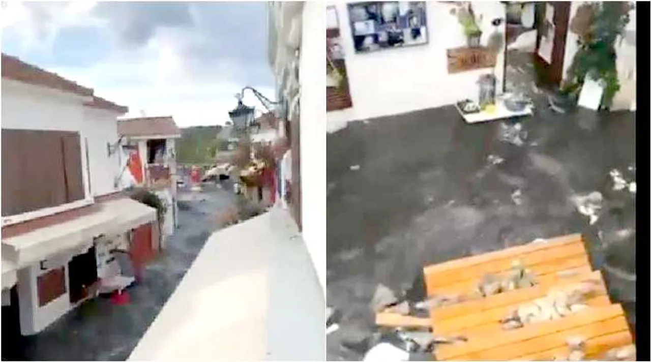 earthquake hits Turkey, earthquake hits Greece, Turkey Tsunami video, துருக்கியில் நிலநடுக்கம், துருக்கியில் சுனாமி, கிரீஸில் நில நடுக்கம், துருக்கி சுனாமி வீடியோ, Turkey izmir Tsunami video, viral video, tsunami viral video, turkey, greece
