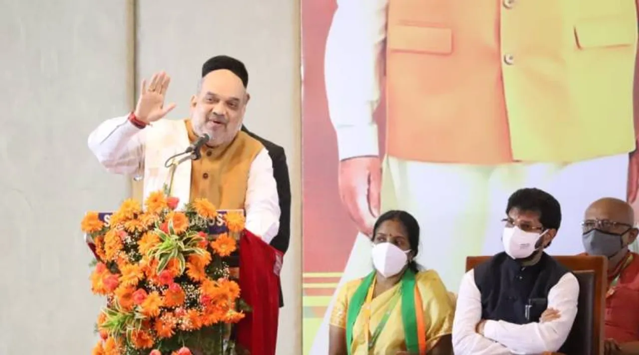 amit shah, union minister amit shah, home minister amit shah, amit shah says speech in bjp meeting, பாஜக, அமித்ஷா, பாஜக நிர்வாகிகள் கூட்டம், தமிழ்நாடு, கடினமாக உழைத்தால் 5 ஆண்டுகளில் பாஜக ஆட்சி, மத்திய உள்துறை அமைச்சர் அமித்ஷா, hard work can ensure bjo rule in tn in five years, bjp, chennai, tamil nadu, latest bjp news
