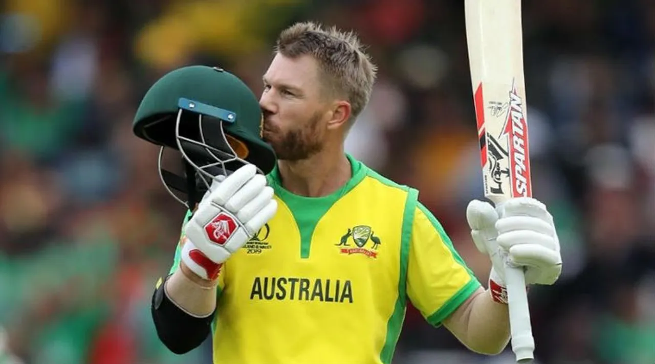 david warner third odi against india