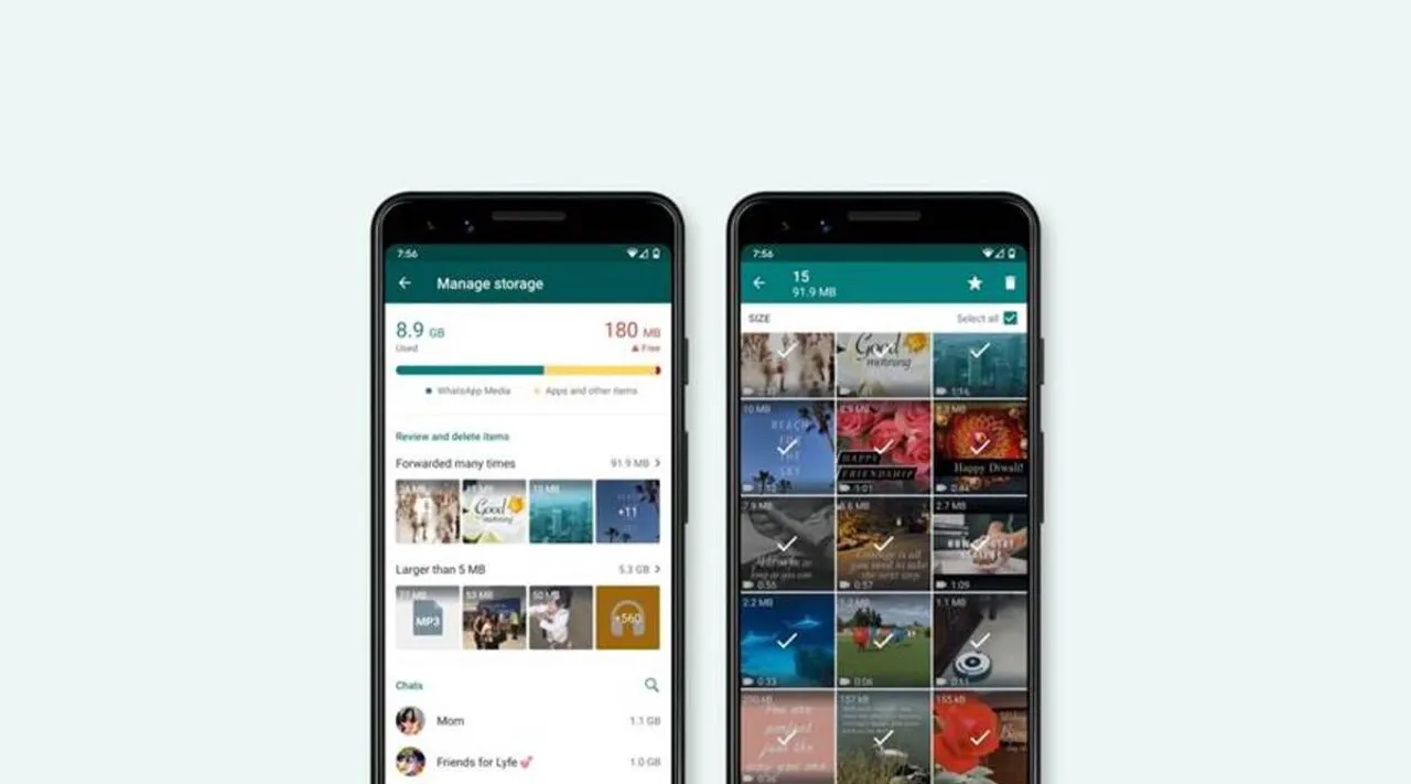 Whatsapp storage management tool new update tamil news 