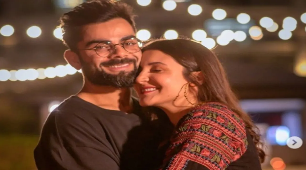 Anushka Sharma Virat Kohli Sirsasana Viral Photo Pregnancy Fitness Goals Tamil News