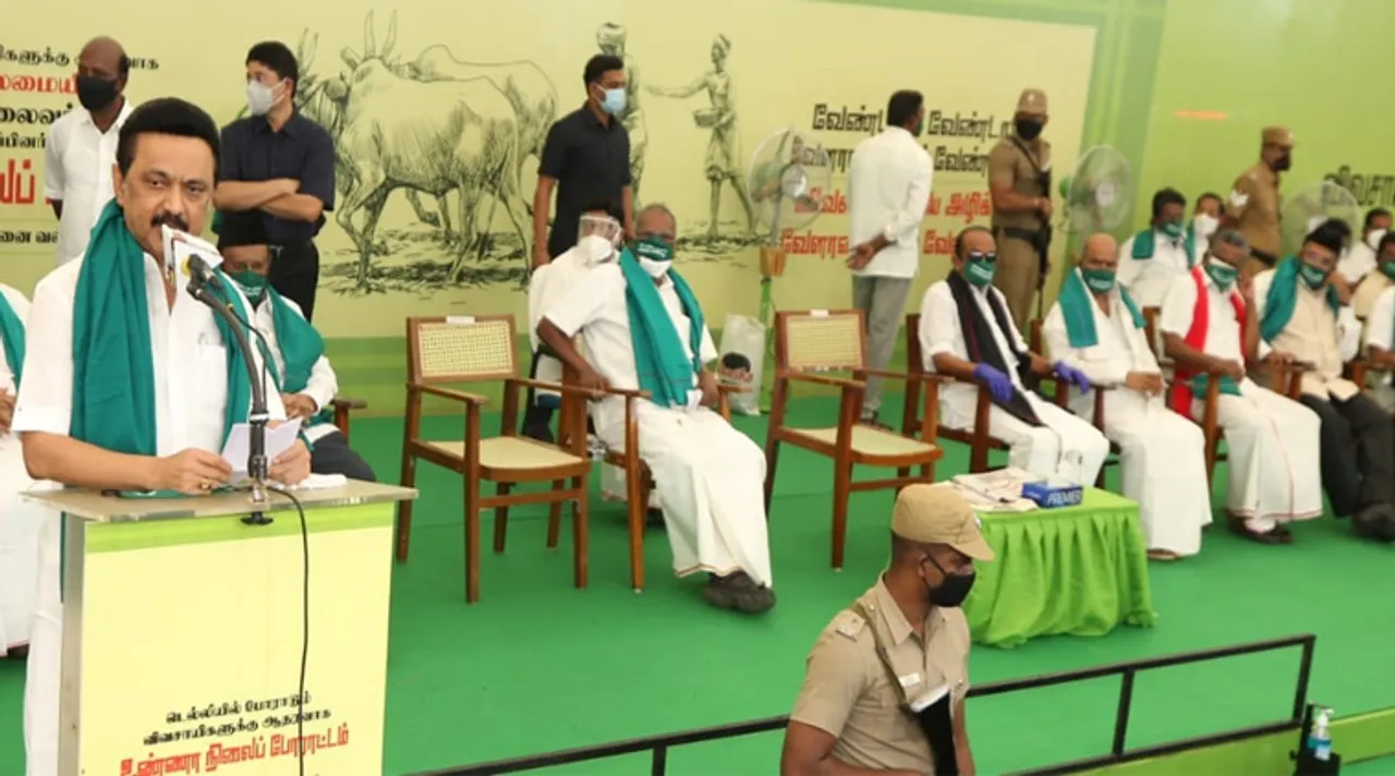 திமுக கூட்டணி உண்ணாவிரதம்: ஸ்டாலின் விடுத்த எச்சரிக்கை