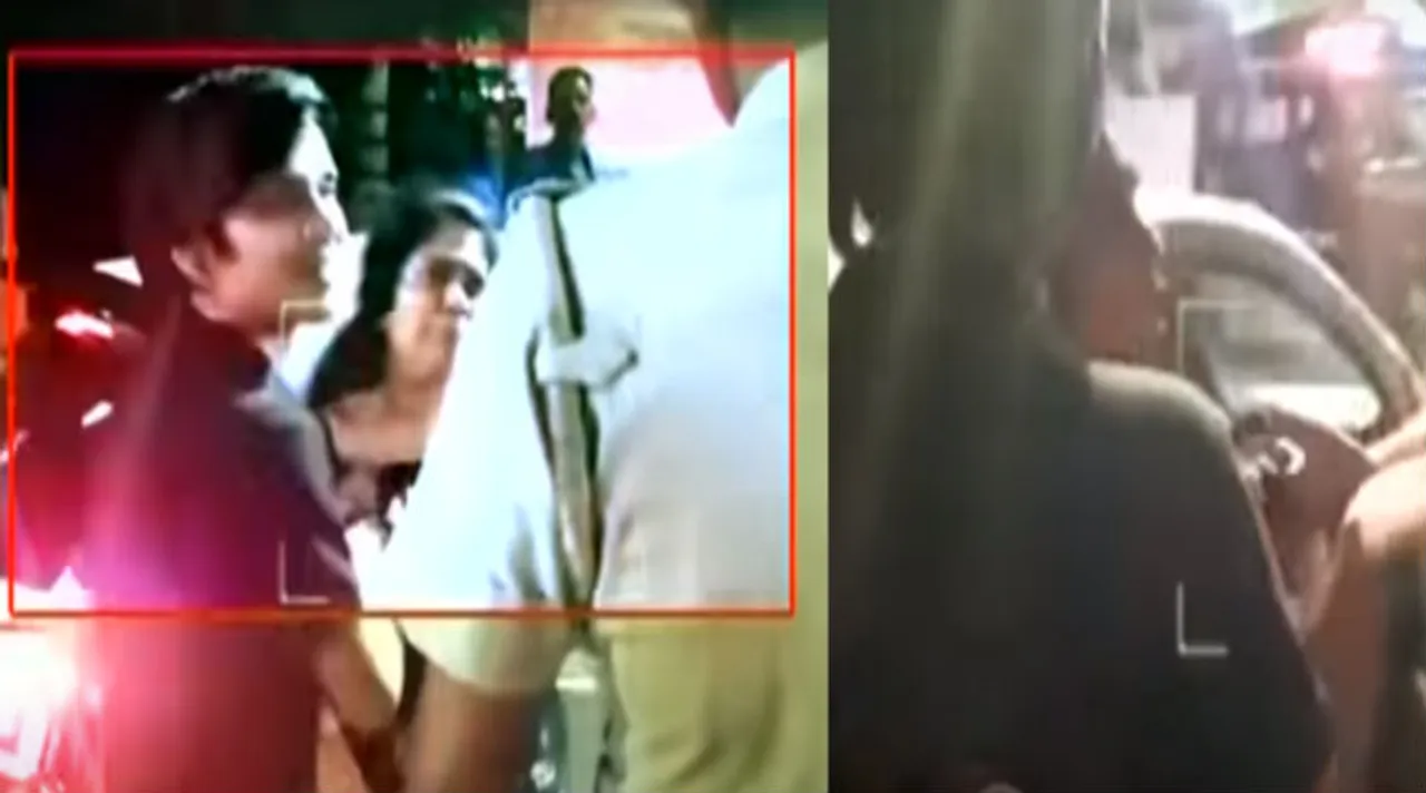 tamil news chennai girl vulgar speech to chennai traffic police