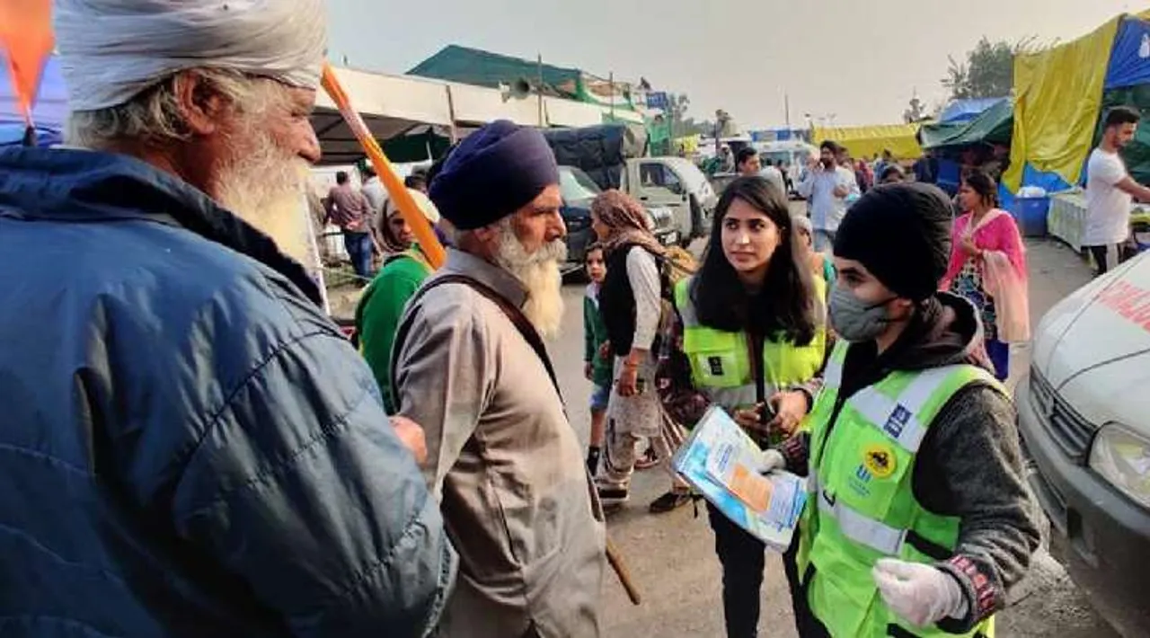 counselling for whor are at delhi former's protest - டெல்லி போராட்டக் களத்தில் 3 பேர் தற்கொலை எதிரொலி: விவசாயிகளுக்கு உளவியல் பயிற்சி