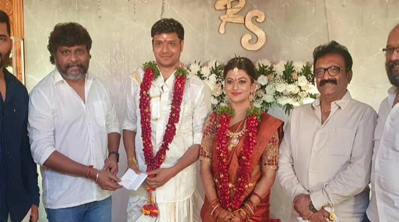 இணை இயக்குநருடன் கயல் ஆனந்தி திருமணம் : ட்விட்டரில் வெளியான புகைப்படம்