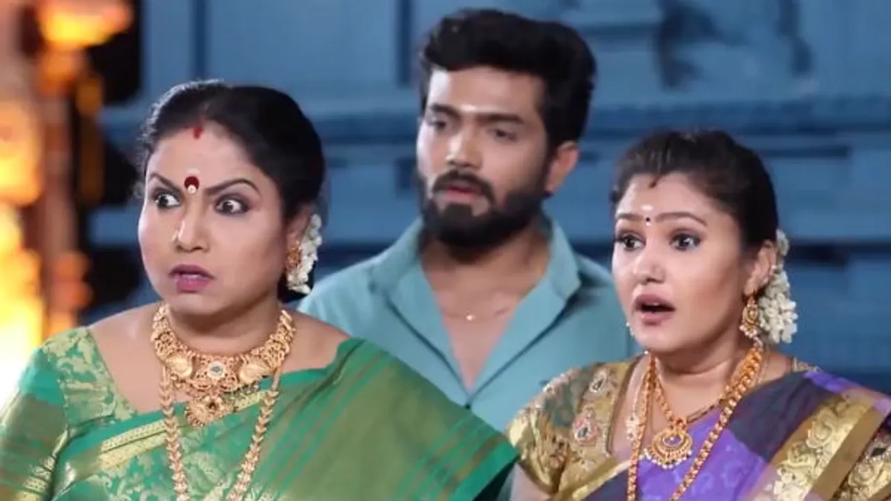 தேனு - அருள்.. இவங்க அலப்பறைய பார்த்து அப்பத்தாவே டென்ஷன் ஆயீடாங்க!
