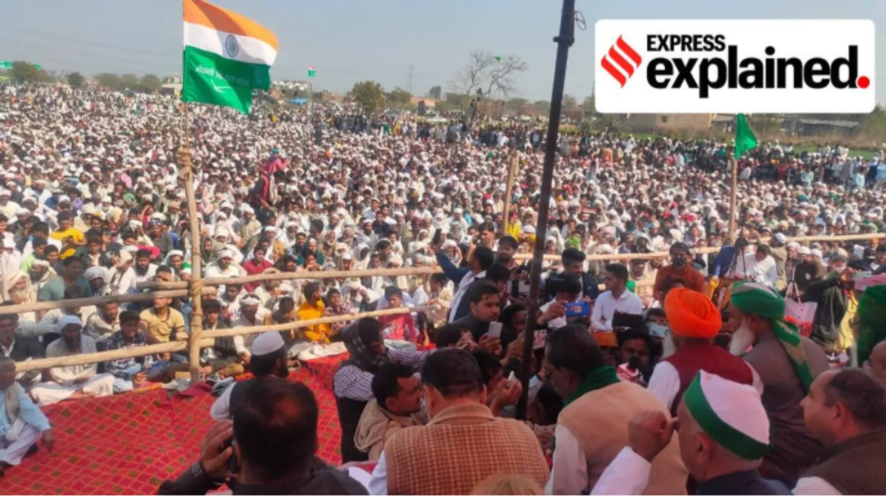 Farmers protest after January 26 Delhi protest Tamil News