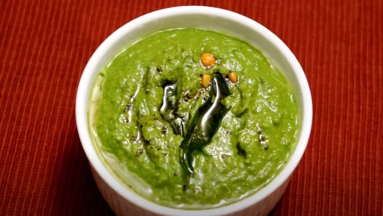 Coriander Chutney Kothamalli Chutney Recipe Tasty Chatni Tamil