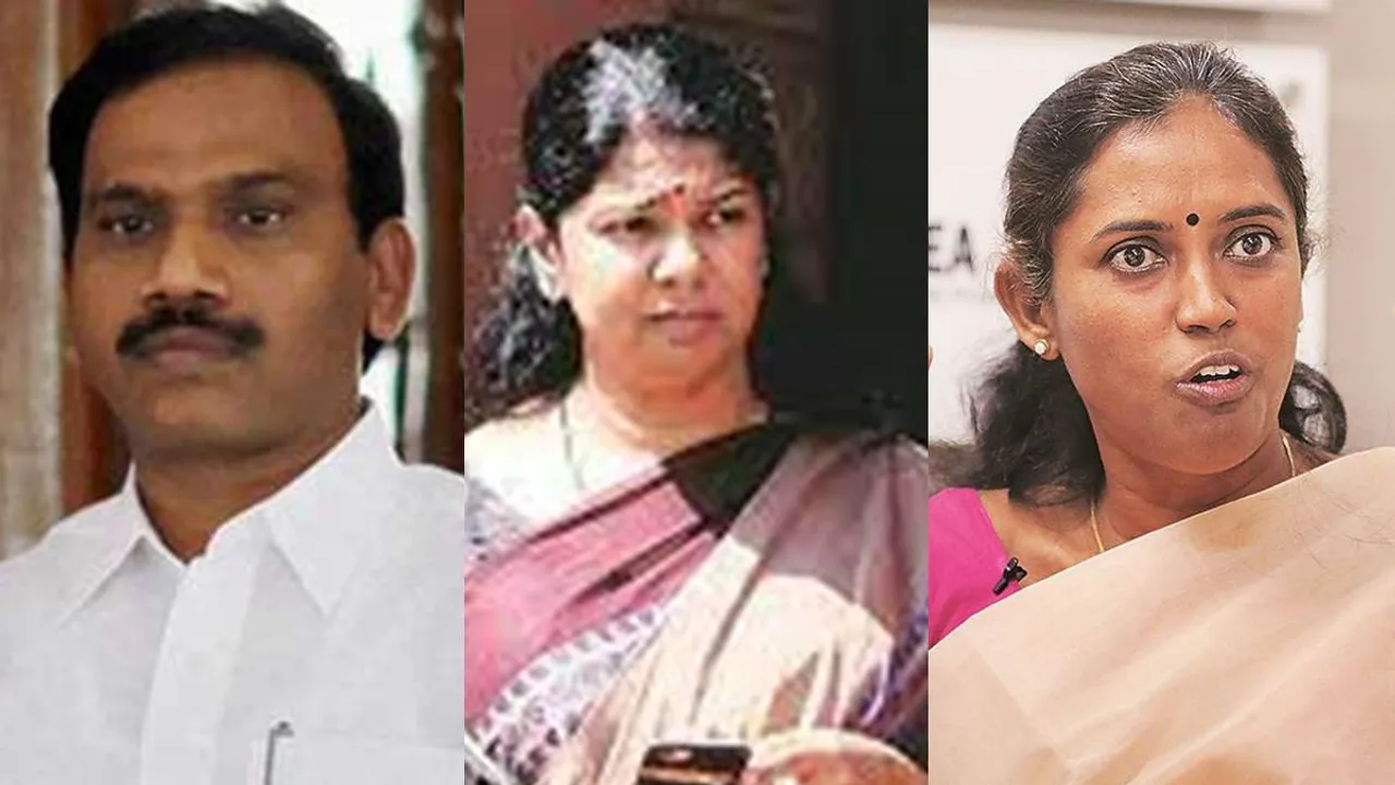 dmk mp a raja controversy speech, ஆ ராசா சர்ச்சை பேச்சு, ஆ ராசா, திமுக, கனிமொழி, எடப்பாடி பழனிசாமி, cm edappadi k palaniswami, kanimozhi condemned, jothimani condemned, கனிமொழி கண்டனம், ஜோதிமணி கண்டனம், a raja dmk mp, dindigul i leoni