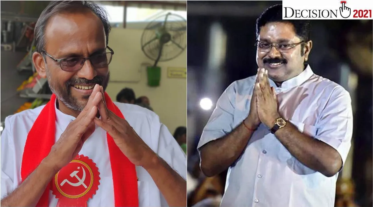 Tamil Nadu elections 2021 TTV hoped seat in bag CPM man with jhola stands in the way