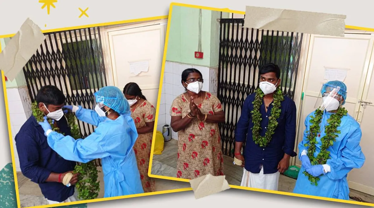 Hospital turns wedding venue for Covid positive patient in Kerala