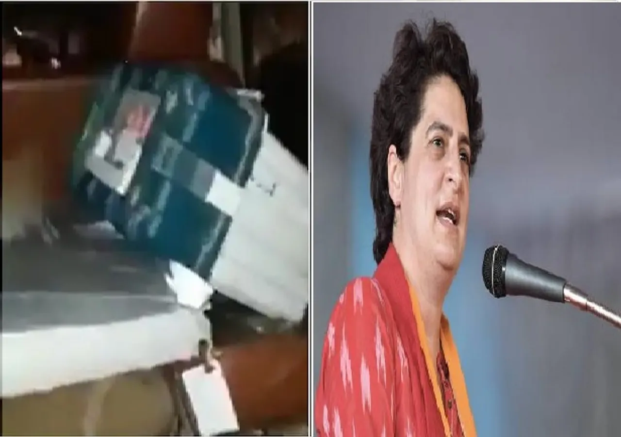 EVM found, BJP Candidate Car, Assam Election, Assam Second Poll, Patharkandi, Priyanka Gandhi