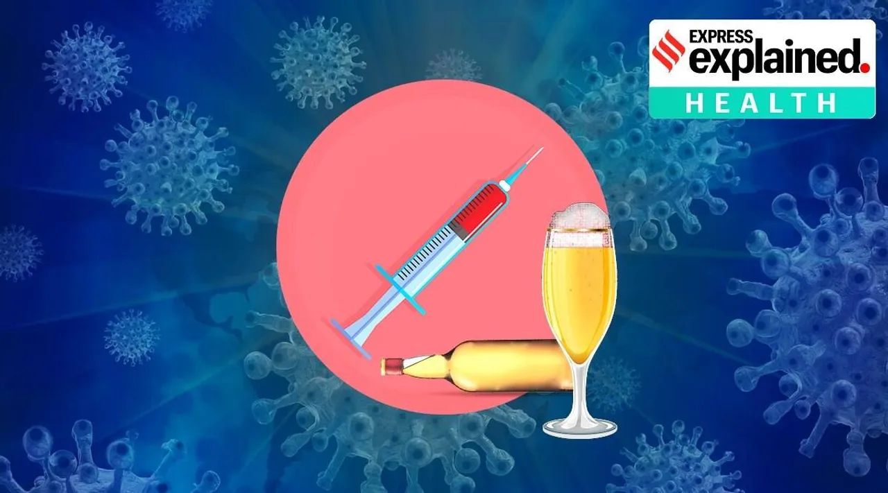 you can take your Covid-19 vaccine and have a drink too